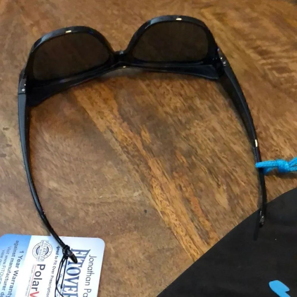COPY - Jonathan Paul fitover Juliette polarized sunglasses shiny black